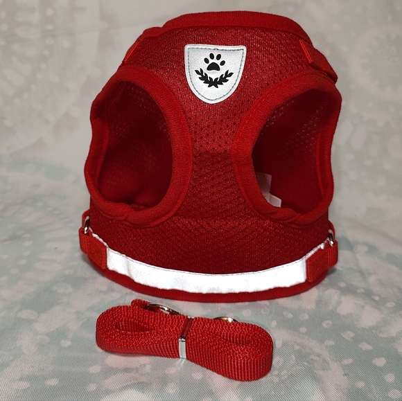 Reflective Harness Pet Vest / Leash Set - LARGE - Picture 11 of 11